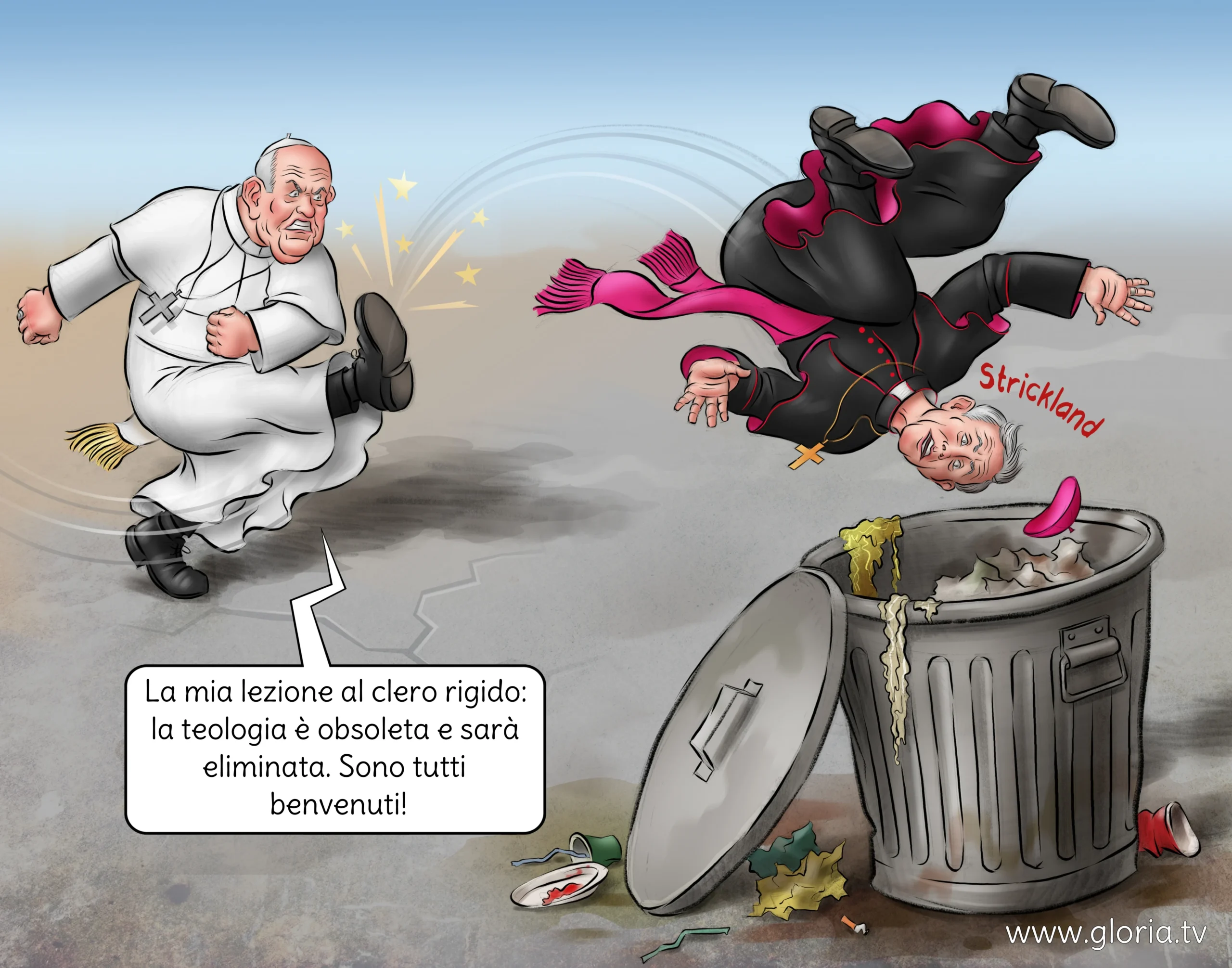 Biskup Strickland: Keď vlci nosia rúcha – synodálne obliehanie v Cirkvi